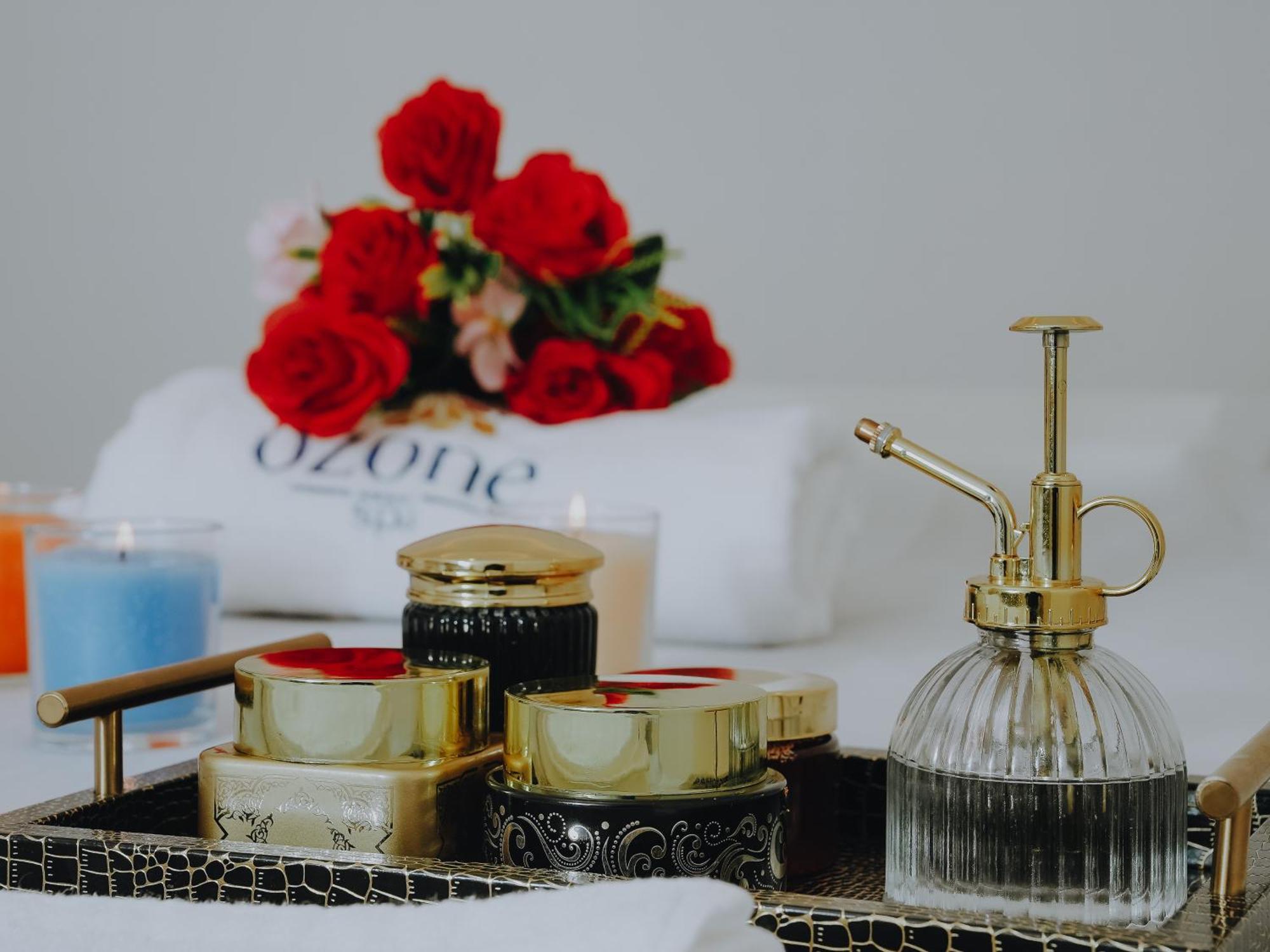 Doubletree By Hilton Fujairah City 외부 사진 A set of skin care products